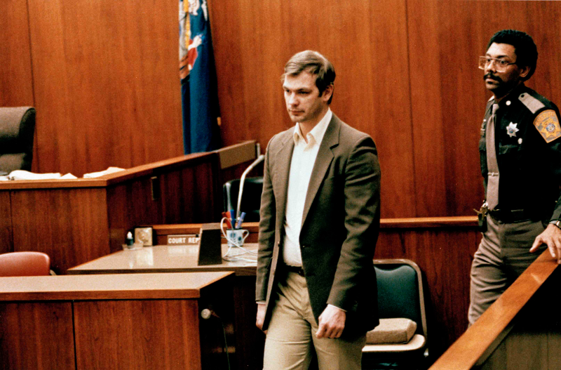 Dahmer el día de la sentencia. AP